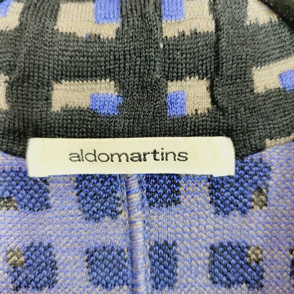 Aldo Martins checked sweater coat - Picture 10 of 11